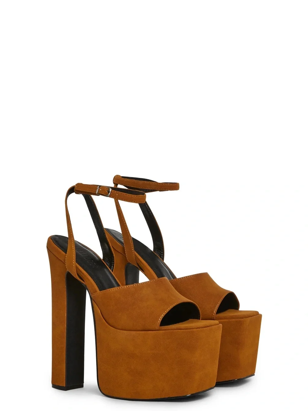 Dolls Kill “Devour” Caramel Platform Sandal US 9 BNIB